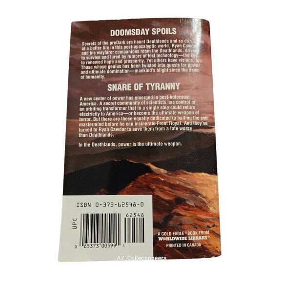 Death lands dark reckoning by James Axler - gold eagle books - isbn 0373625480 - Picture 3 of 6